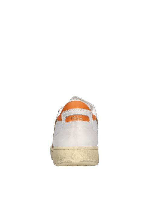 Leather trainers DIADORA HERITAGE | MI BASKET LOW USEDBIANCO-MARRONE-ARANCIO